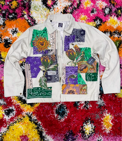 Bandana tapestry men jacket