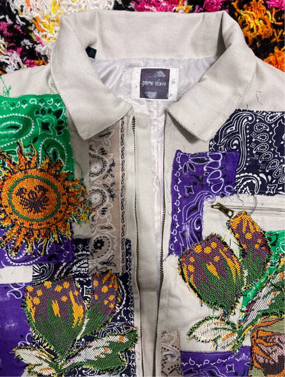 Bandana tapestry men jacket