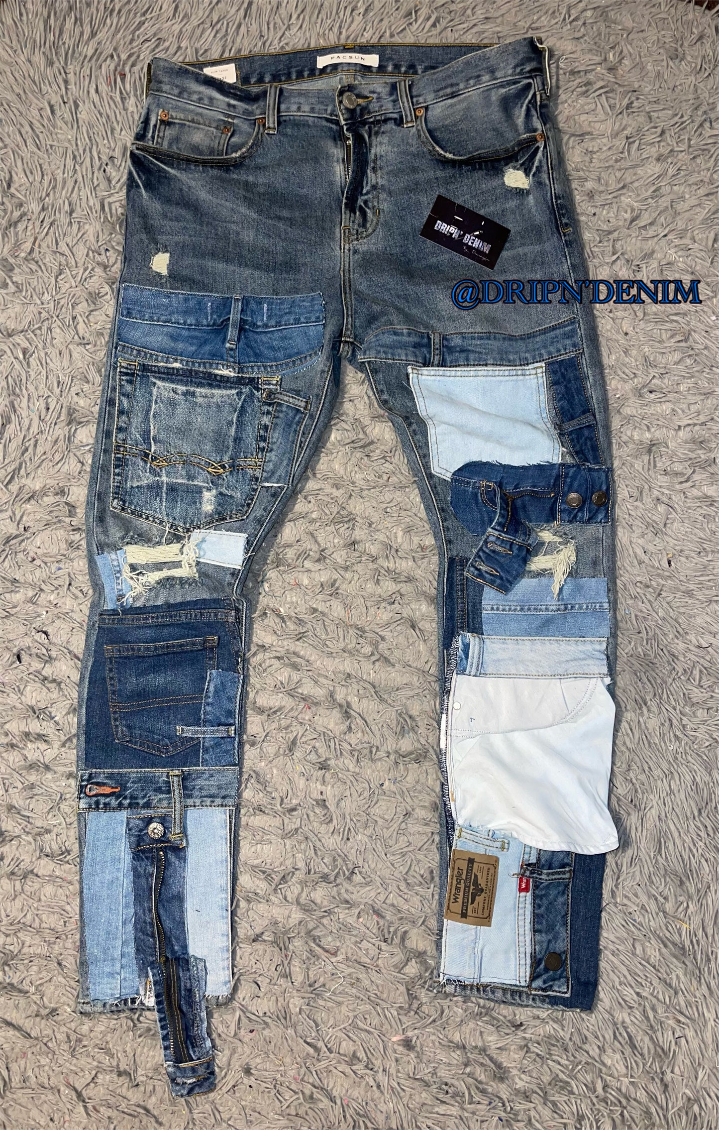 All over Denim men jeans *freestyled*